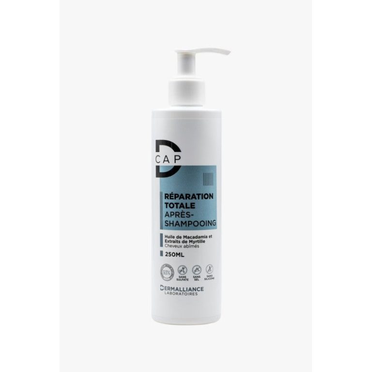 D-Cap Apres Shampooing Reparation Totale Cheveux Abimes 250 ml
