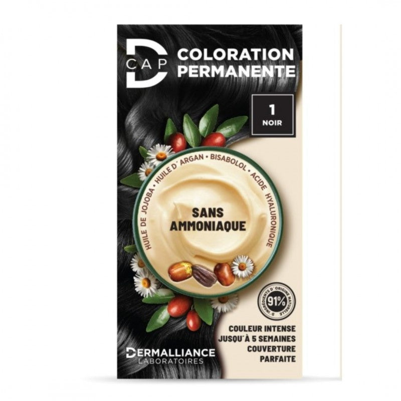 d-cap-coloration-permanente-n1-noir D-Cap Coloration Permanente N1 Noir - photo 2