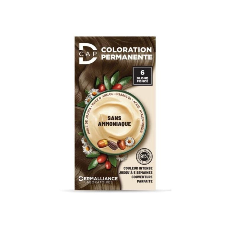 D-Cap Coloration Permanente N6 Blond Fonce - photo 2