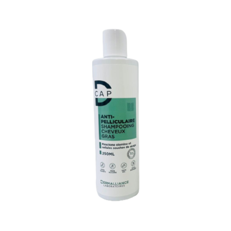 d-cap-shampooing-anti-pelliculaire-cheveux-gras-250ml D-Cap Shampooing anti-Pelliculaire Cheveux Gras 250ml – Image 1