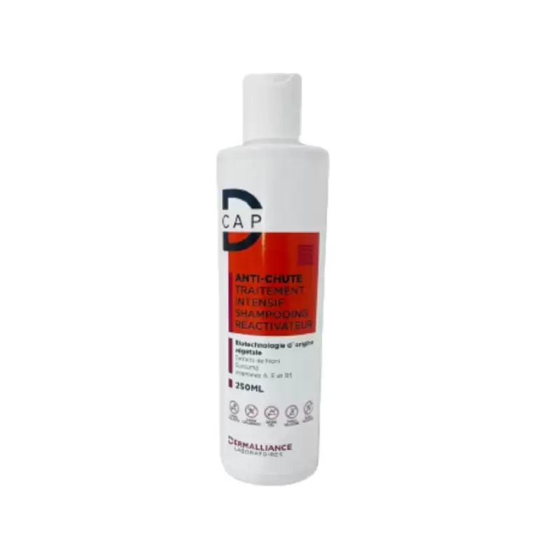 d-cap-shampooing-reactivateur-traitement-intensif-anti-chute-250ml D-Cap Shampooing Reactivateur Traitement Intensif anti-Chute 250ml – Image 1