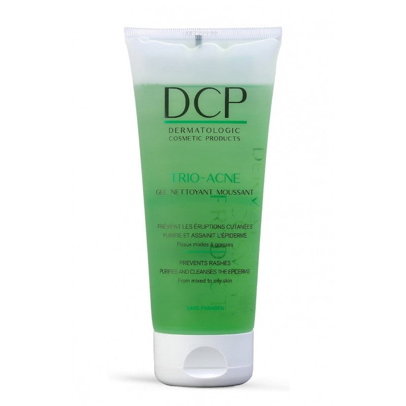 dcp-trio-acne-gel-nettoyant-moussant-200-ml Dcp Trio Acné Gel Nettoyant Moussant 200 ml – Image 1