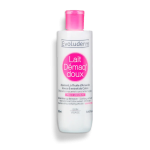 EVOLUDERM Lait Démaquillant Doux 250ml Démaquillant Visage Yeux Hydratant Tous Types Peaux