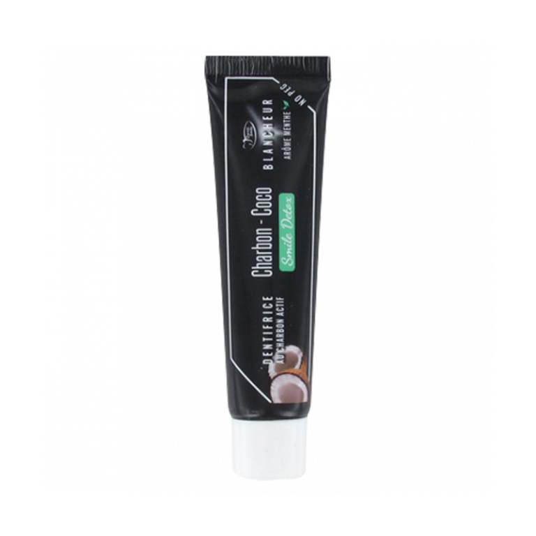 Denti Smile Dentifrice au Charbon Coco Arôme Menthe 100 Gr - photo 2