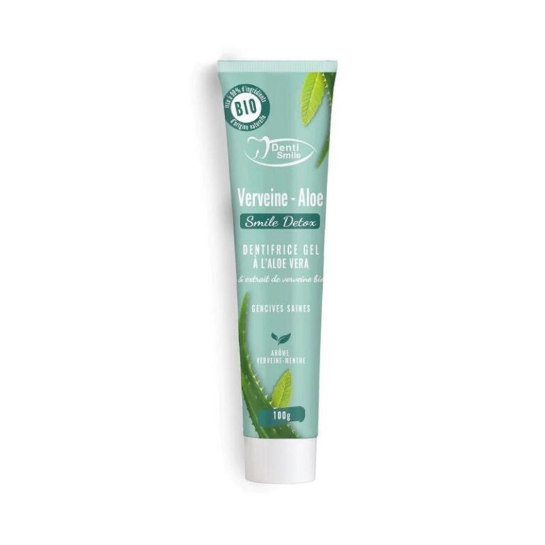 Denti Smile Gel Verveine Aloe Dentifrice Smile Detox 100g