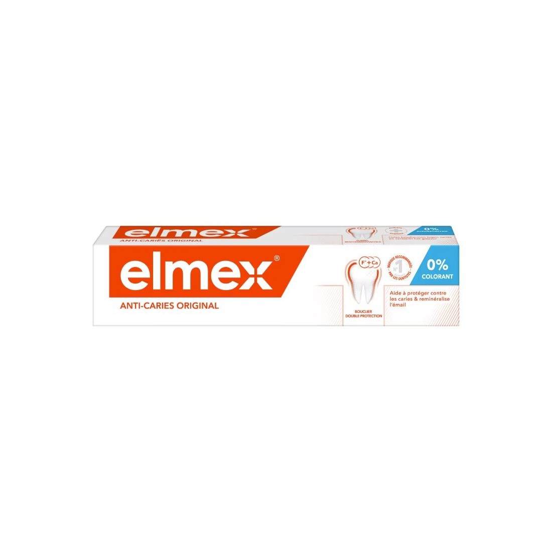 dentifrice-elmex-anti-caries-original-75ml-nova-para-pharmacie-maroc-prix-livraison Elmex Dentifrice Anti-Cares Original 75ml – Image 1