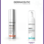 Dermaceutic Tri Vita C30 Sérum 30ml Vitamine C 30% Éclat Anti-Âge + Foamer 15 40 ml