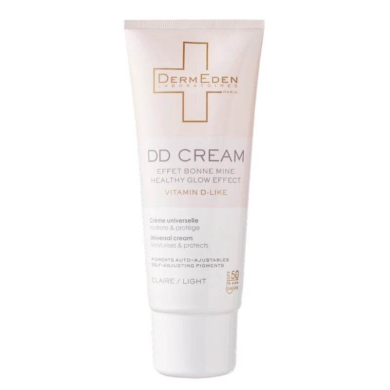 dermeden-dd-creme-teinte-claire-spf-50-l-50-ml Dermeden DD Crème Teinté Claire SPF 50 l 50 ml – Image 1