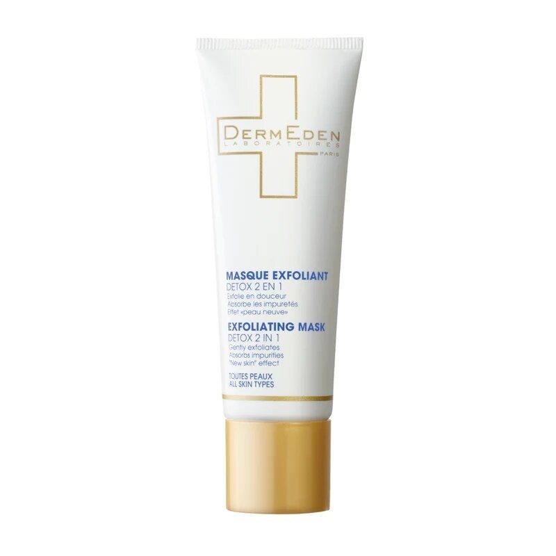 dermeden-masque-exfoliant-detox-2en1-l-50-ml Dermeden Masque Exfoliant Detox 2en1 l 50 ml – Image 1