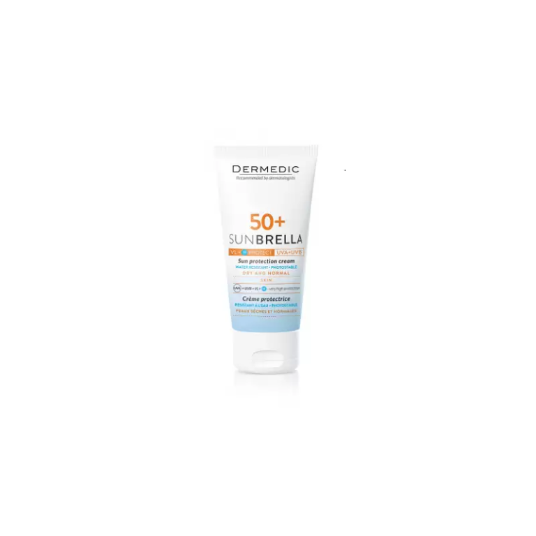 Dermedic Sunbrella Crème Solaire Peaux Sèches et Normales SPF 50+ 50 - photo 2