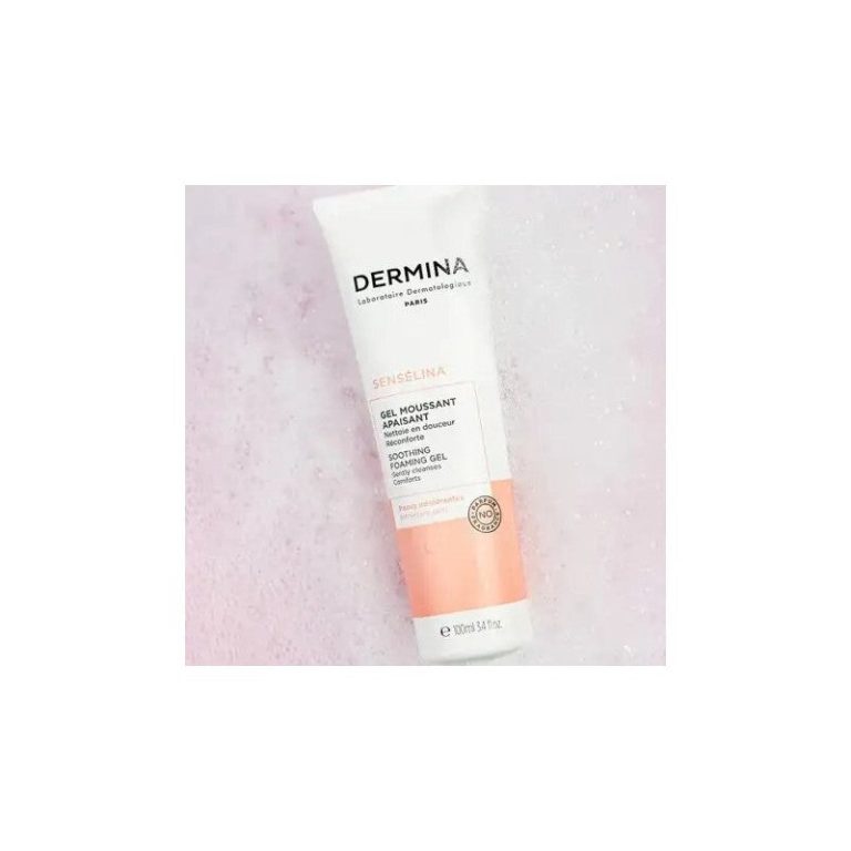 Dermina Senselina Gel Moussant Apaisant 100ml - photo 2