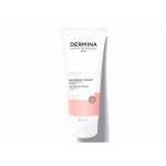 DERMINA Senselina Gel Moussant Apaisant 200ml Nettoyant Doux Sans Savon Peaux Sensibles Réactives Intolérantes pH Physiologique