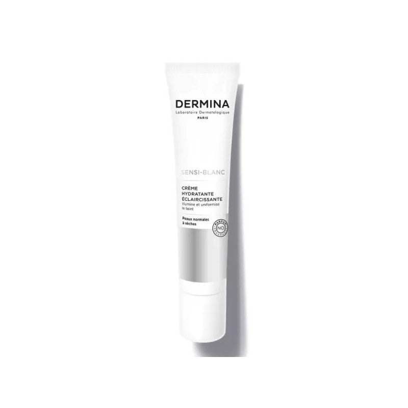dermina-sensi-blanc-fluide-hydratant-eclaircissant-40ml-1 Dermina Sensi-Blanc Fluide Hydratant Éclaircissant 40ml – Image 1