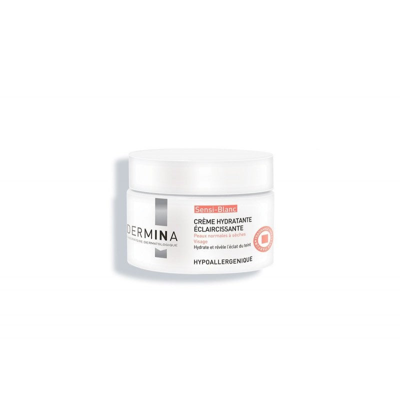dermina-sensiblanc-creme-hydratante-eclaircissante-40-ml-1 Dermina Sensiblanc Crème Hydratante Éclaircissante 40 ml – Image 1