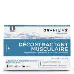 GRANIONS Décontractant Musculaire 30 Ampoules Magnésium Vitamine B6 Crampes Tensions