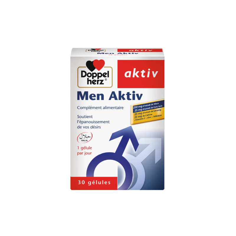 doppel-herz-aktiv-men-aktiv-30-gelules Doppel Herz Aktiv Men Aktiv 30 Gélules – Image 1