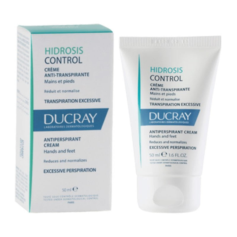 ducray-hidrosis-creme-anti-transpirante-mains-et-pieds-50-ml Ducray Hidrosis Crème anti-Transpirante Mains et Pieds 50 ml – Image 1