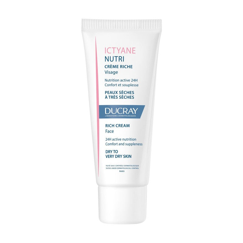 ducray-ictyane-nutri-creme-riche-40-ml Ducray Ictyane Nutri Crème Riche 40 ml – Image 1