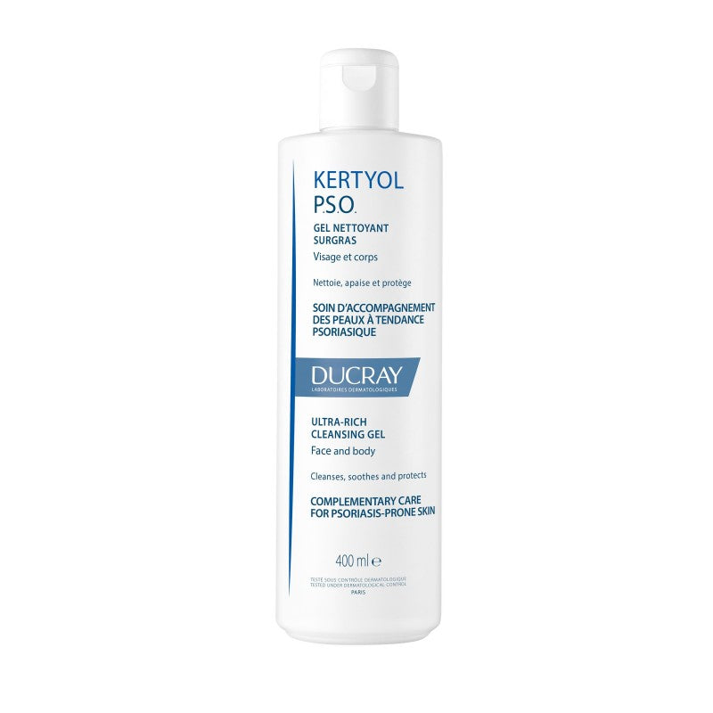 ducray-kertyol-pso-gel-nettoyant-surgras-400-ml Ducray Kertyol P.s.o Gel Nettoyant Surgras 400 ml – Image 1