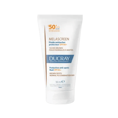 ducray-melascreen-fluide-protecteur-parapharmacie-maroc-nova DUCRAY Melascreen Fluid antitaches protectrice SPF50+ 50 ml - peau grasse - photo 2