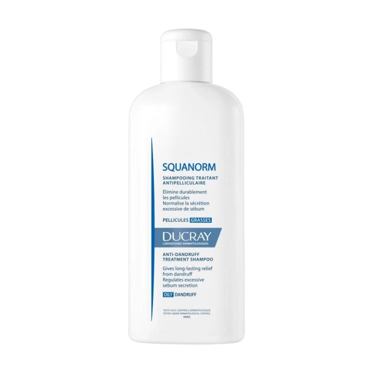 Ducray Squanorm Shampooing Traitant Pellicules Grasses 200 ml