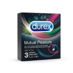 DUREX MUTUAL PLEASURE 3 CONDOMS PRESERVATIFS