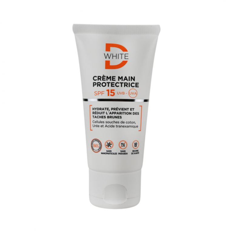 Dwhite Crème Mains Protectrice SPF15 50 ml