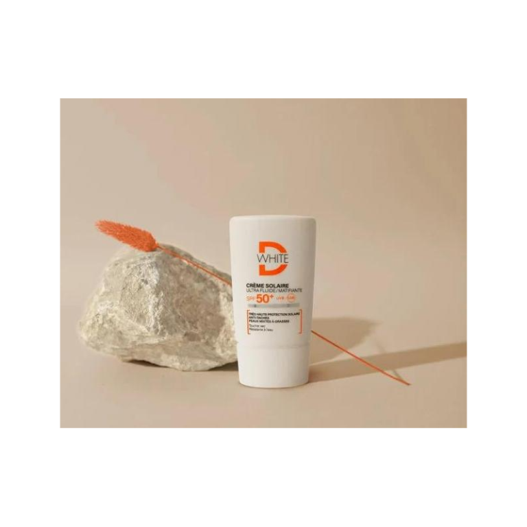 Dwhite Creme Solaire Matifiante SPF50+ Peaux Mixtes A Grasses 40ml - photo 2