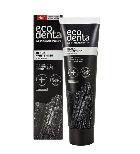 ecodenta-dentifrice-blancheur-beautymall-parapharmacie-prix-maroc-1 ECODENTA Dentifrice Blanchissant au Charbon Actif 100ml – Image 1
