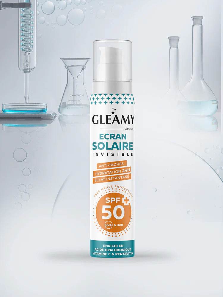 GLEAMY ECRAN SOLAIRE INVISIBLE SPF50+ 50ML