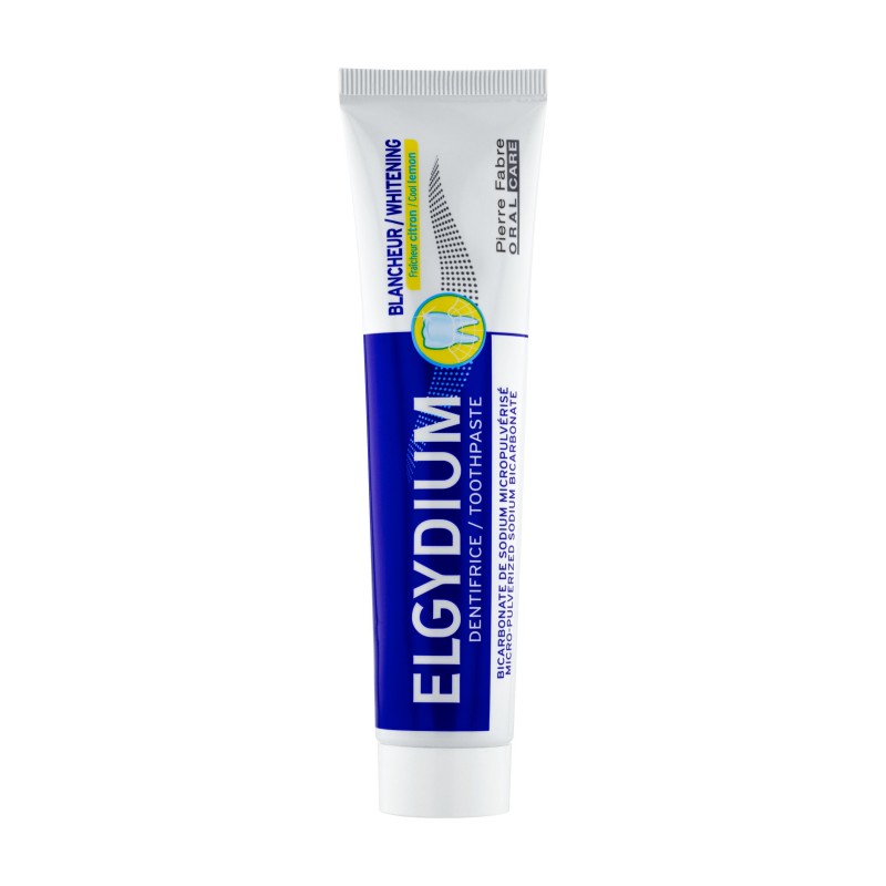 elgydium-blancheur-fraicheur-citron-dentifrice-75-ml Elgydium Blancheur Fraîcheur Citron Dentifrice 75 ml – Image 1
