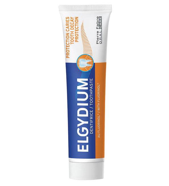 elgydium_-Nova-para-prix-Maroc-1 ELGYDIUM Protection Caries Dentifrice Anti-Caries Fluor Actif 75ml – Image 1