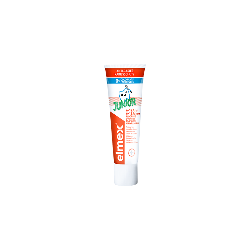 elmex-dentifrice-junior-6-12-ans-75-ml Elmex Dentifrice Junior 6-12 Ans 75 ml – Image 1