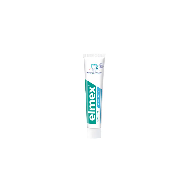elmex-dentifrice-sensitive-blancheur-75-ml Elmex Dentifrice Sensitive Blancheur 75 ml – Image 1