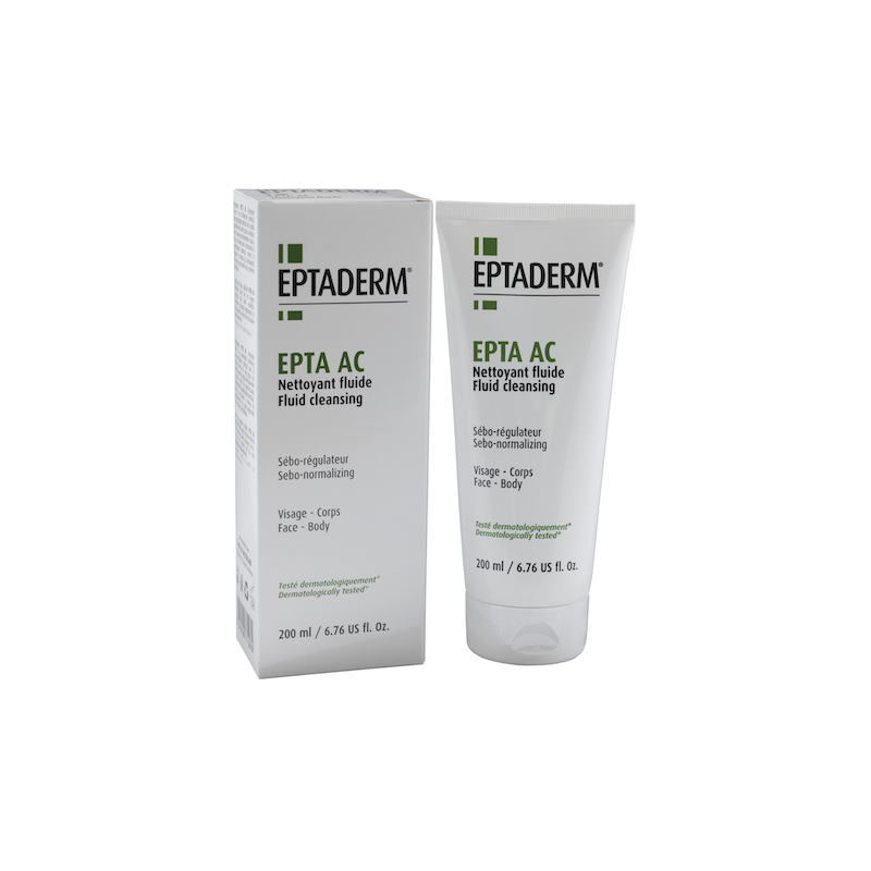 eptaderm-epta-ac-nettoyant-fluide-200-ml Eptaderm Epta AC Nettoyant Fluide 200 ml – Image 1