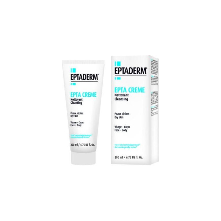 Eptaderm Epta Crème Nettoyante Peau Sèche 200 ml