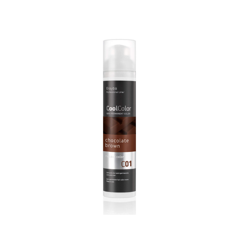 erayba-cool-color-chocolate-brown-c01-100ml Erayba Cool Color Chocolate Brown C01 100ml – Image 1