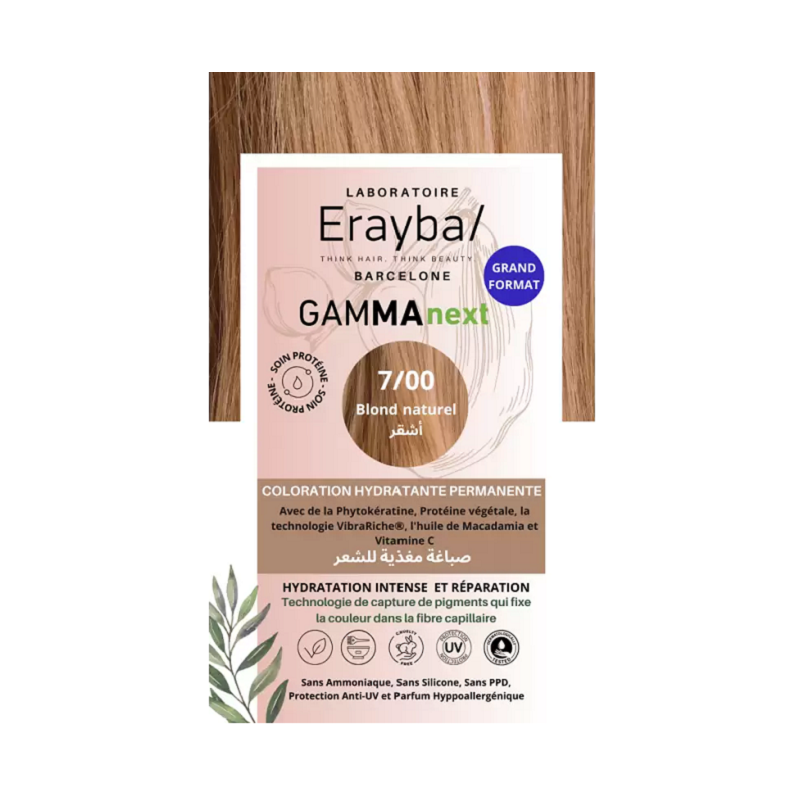 erayba-gamma-next-blond-naturel-700-100ml Erayba Gamma Next Blond Naturel 7/00 100ml – Image 1