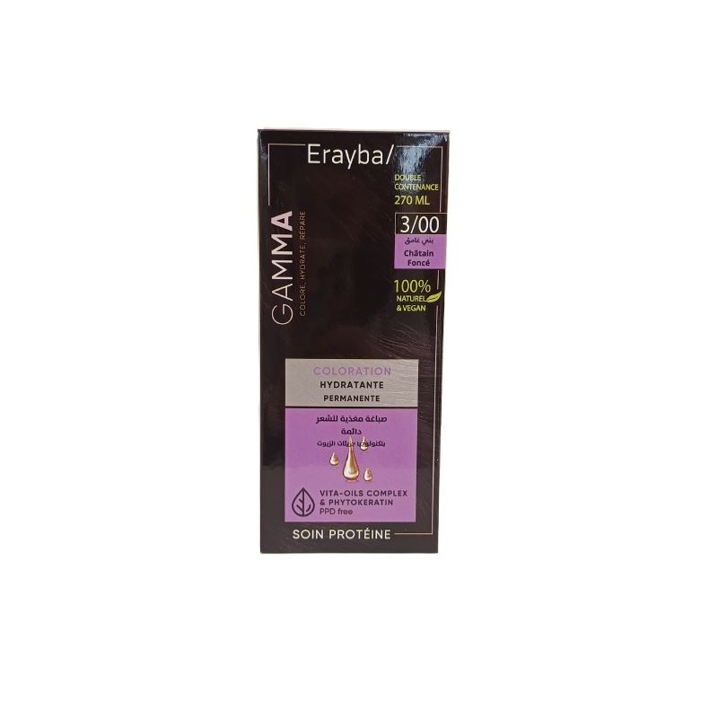 erayba-gamma-next-chatain-fonce-300-100ml Erayba Gamma Next Chatain Fonce 3/00 100ml – Image 1