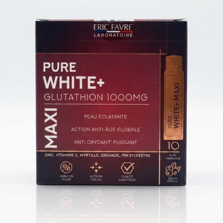 Eric Favre Pure White Glutathion 1000mg Maxi 10Doses x 25ml - photo 2