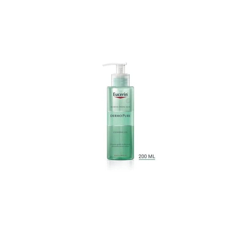 eucerin-dermopure-gel-nettoyant-200-ml-1 Eucerin Dermopure Gel Nettoyant 200 ml – Image 1