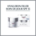 EUCERIN Hyaluron-Filler Soin Jour 3x Effect SPF15 50ml Anti-Rides Acide Hyaluronique Rides Comblées