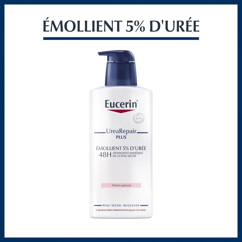 eucerin-urearepair-emollient-plus-5-duree-250ml-1 Eucerin Urearepair Emollient Plus 5% d'Urée 250ml – Image 1