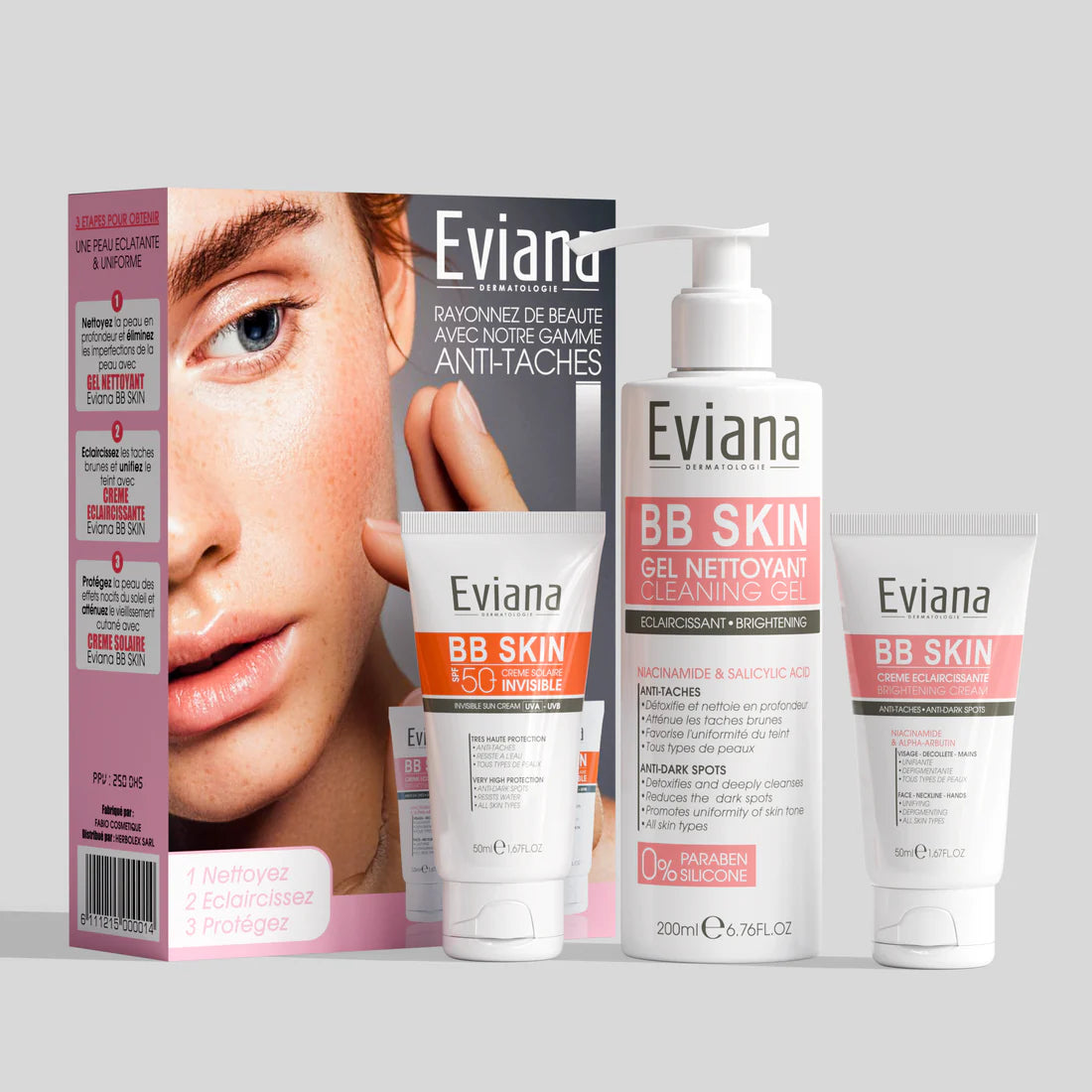 eviana Eviana Pack éclaircissante et anti-taches brunes – Image 1