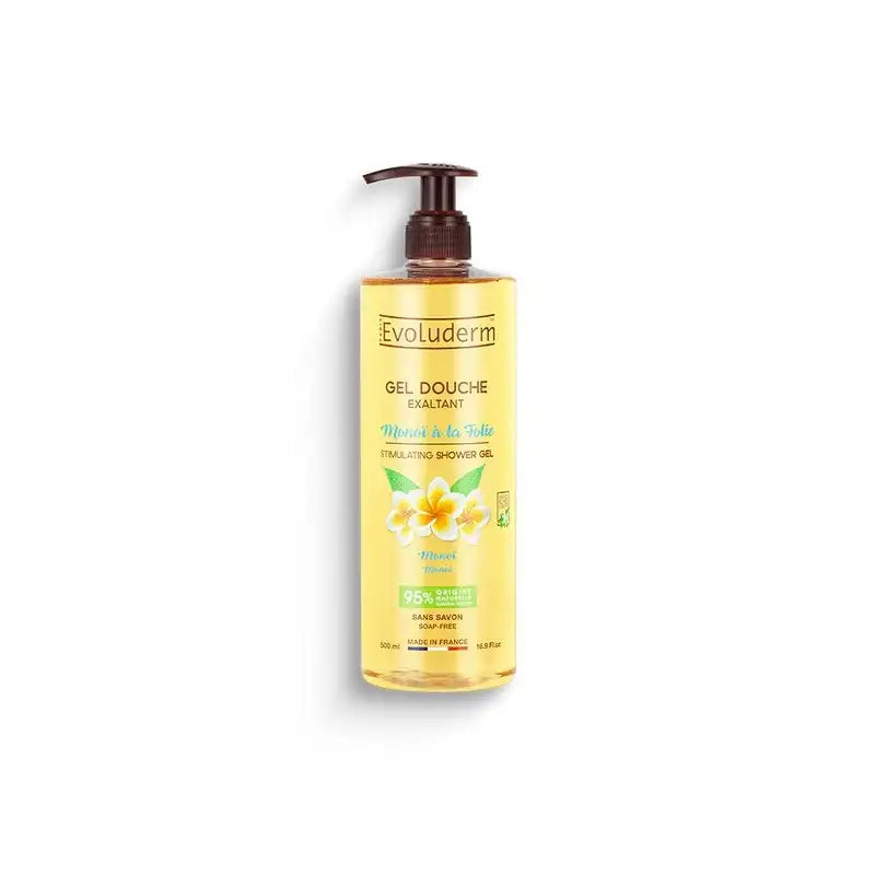 evoluderm-gel-douche-exaltant-monoi-a-la-folie-500ml-1 EVOLUDERM GEL DOUCHE EXALTANT MONOI A LA FOLIE 500ML – Image 1