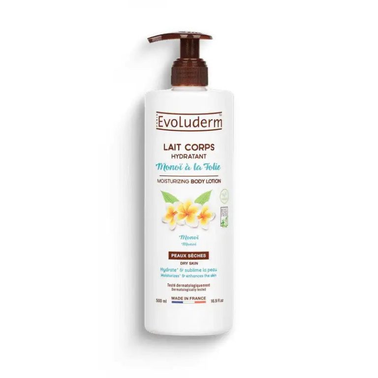 EVOLUDERM LAIT CORPS HYDRATANT MONOI A LA FOLIE 500ML - photo 2