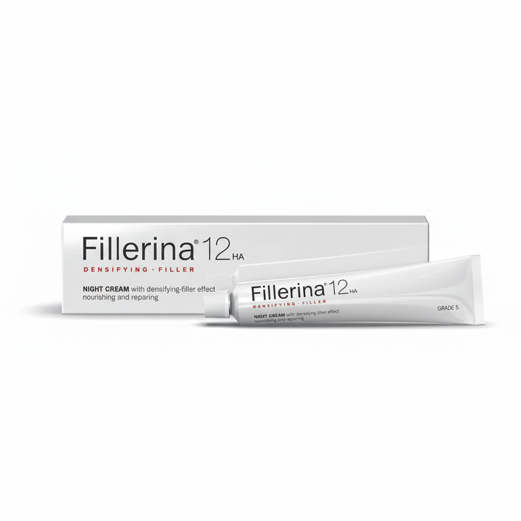 fillerina-12ha-night-cream-nova-para-pharmacie-maroc-prix-livraison FILLERINA 12HA Densifying-Filler Night Cream Grade 5 50ml Crème Nuit Anti-Âge Densifiante – Image 1