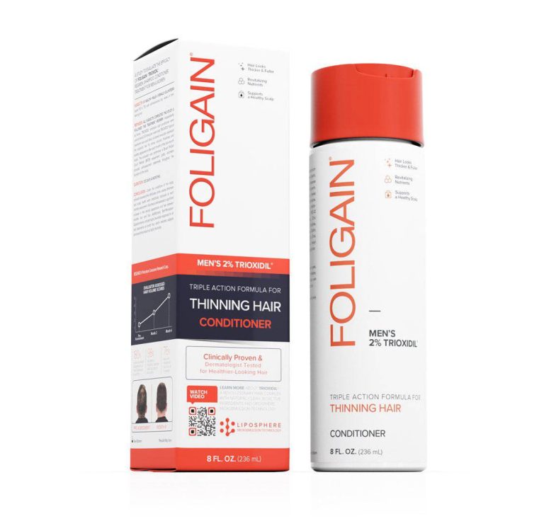 FOLIGAIN Triple Action Conditioner Trioxidil 2% Homme Après-Shampoing Anti-Chute Cheveux Densité Volume Croissance - photo 3
