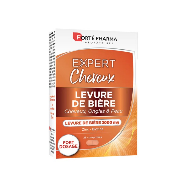 forte-pharma-expert-cheveux-levure-de-biere-2000-mg-28-comprimes-1 Forte Pharma Expert Cheveux Levure de Bière 2000 mg 28 Comprimés – Image 1