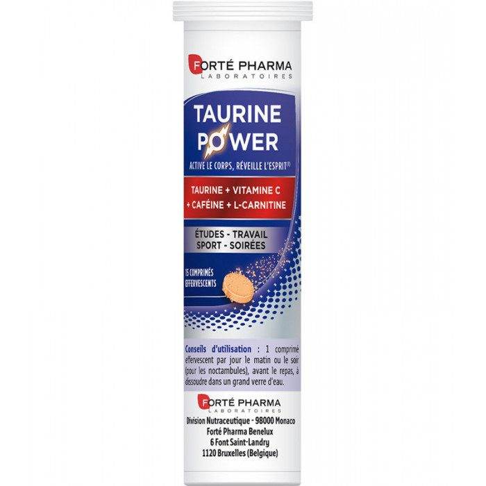 forte-pharma-forte-pharma-energie-taurine-power-15-comprimes-effervescents-complements-alimentaires-Nova-para-prix-Maroc FORTE PHARMA ENERGIE TAURINE POWER 15 COMPRIMES EFFERVESCENTS – Image 1